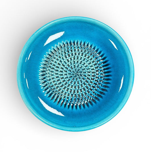 PLATO RALLADOR TURQUESA
