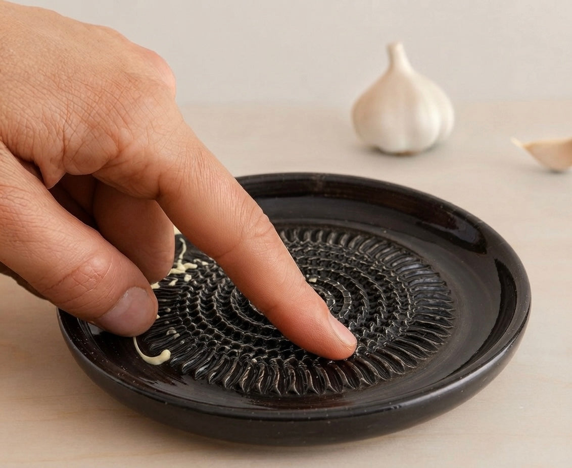 PLATO RALLADOR AJO NEGRO